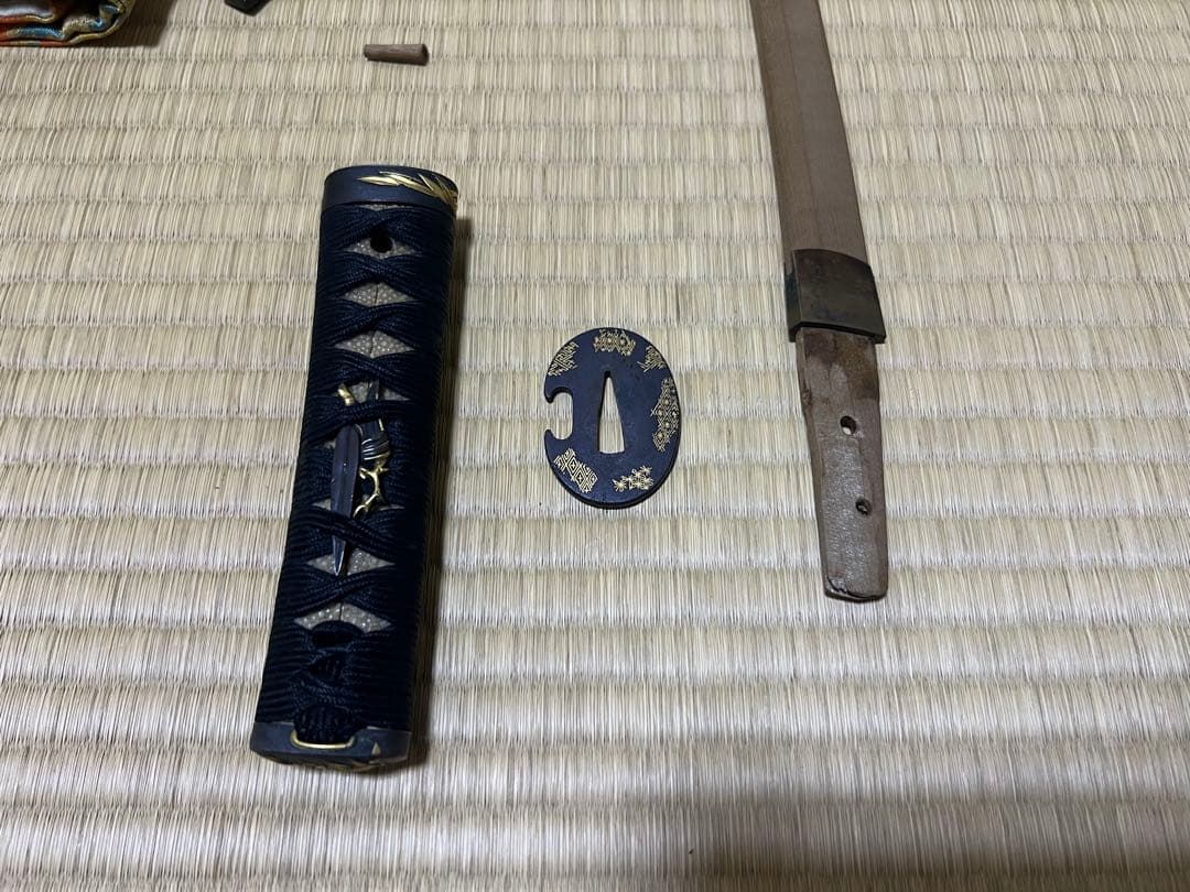 脇差　拵　刀袋付き