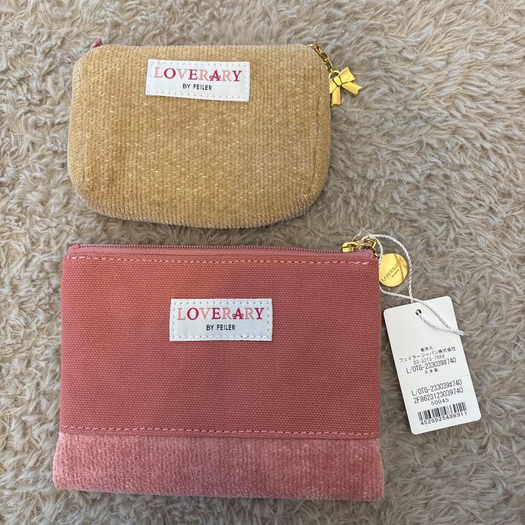 フェイラー　オールドテディガールワッペンポーチ、ドアップテディガールポーチ