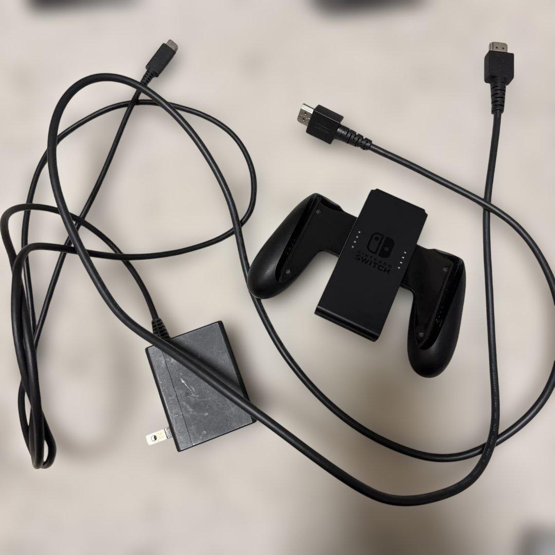 Nintendo Switch 本体 ブラック ACアダプター・マイク付