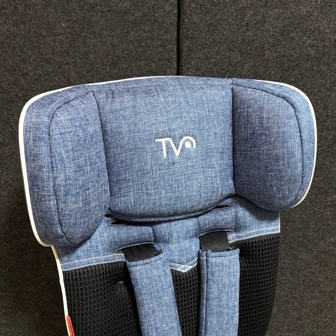 日本育児　トラベルベストECプラス　デニム　チャイルドシート　ジュニアシート