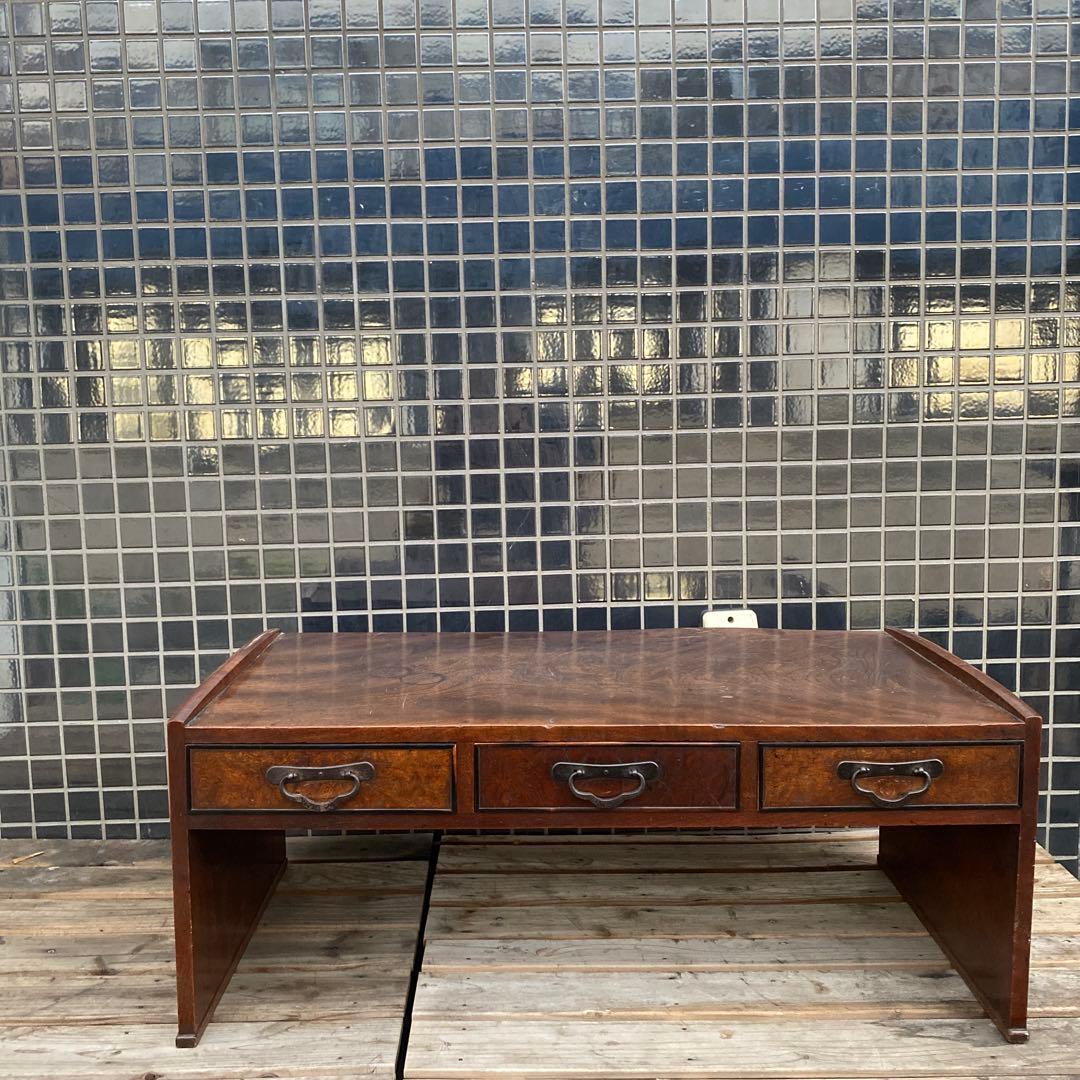 時代物 昭和レトロ 文机 ローテーブル 骨董品 インテリア 古道具 店舗什器