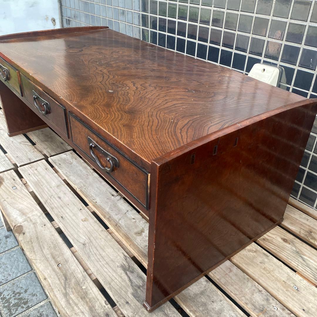 時代物 昭和レトロ 文机 ローテーブル 骨董品 インテリア 古道具 店舗什器