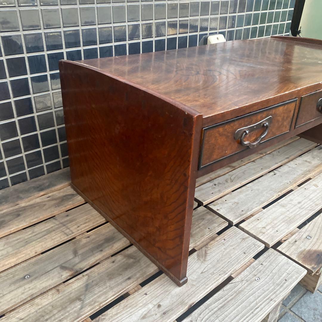 時代物 昭和レトロ 文机 ローテーブル 骨董品 インテリア 古道具 店舗什器