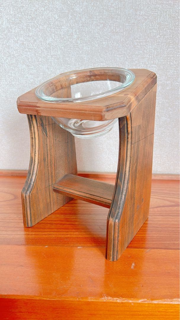 ⭐️ビンテージ風フードテーブル 小〜中型犬用⭐️