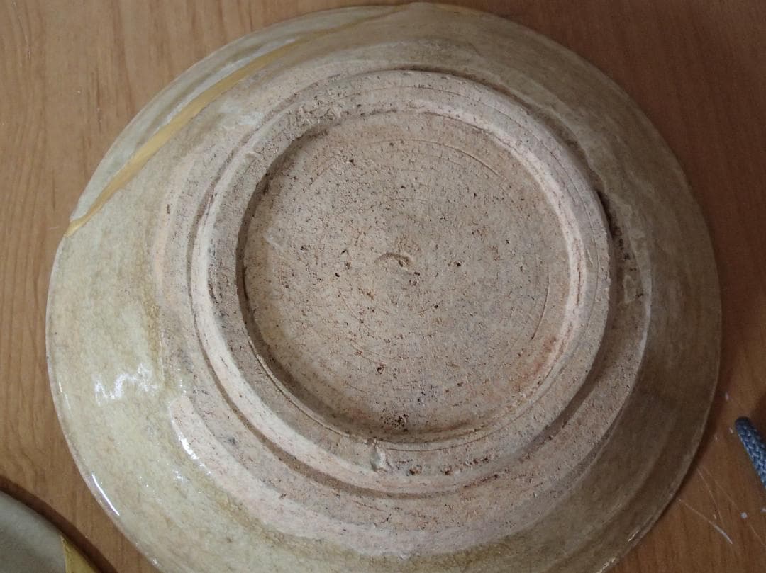 古陶磁　骨董　小皿　金継ぎ　金直し　５枚