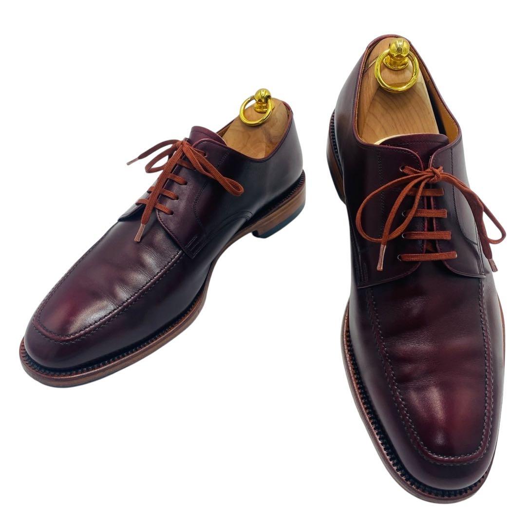 【美品】SCOTCH GRAIN スコッチグレイン Uチップ ダービーシューズ