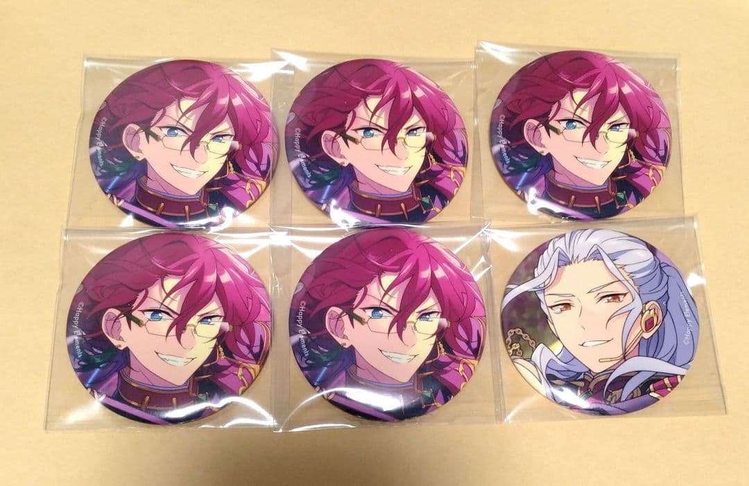 あんスタ　イベコレ　七種茨　乱凪砂　apr IDOL　缶バッジ　ウロボロス