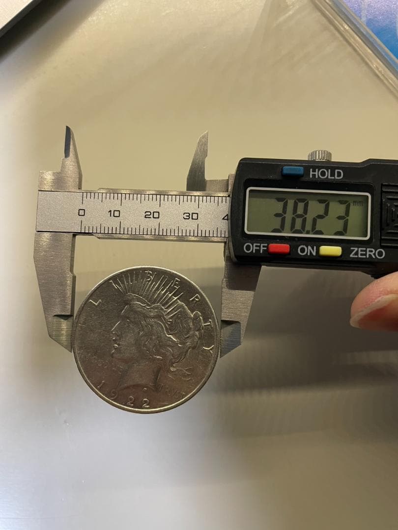 1922年　アメリカ　ピース・ダラー 銀貨