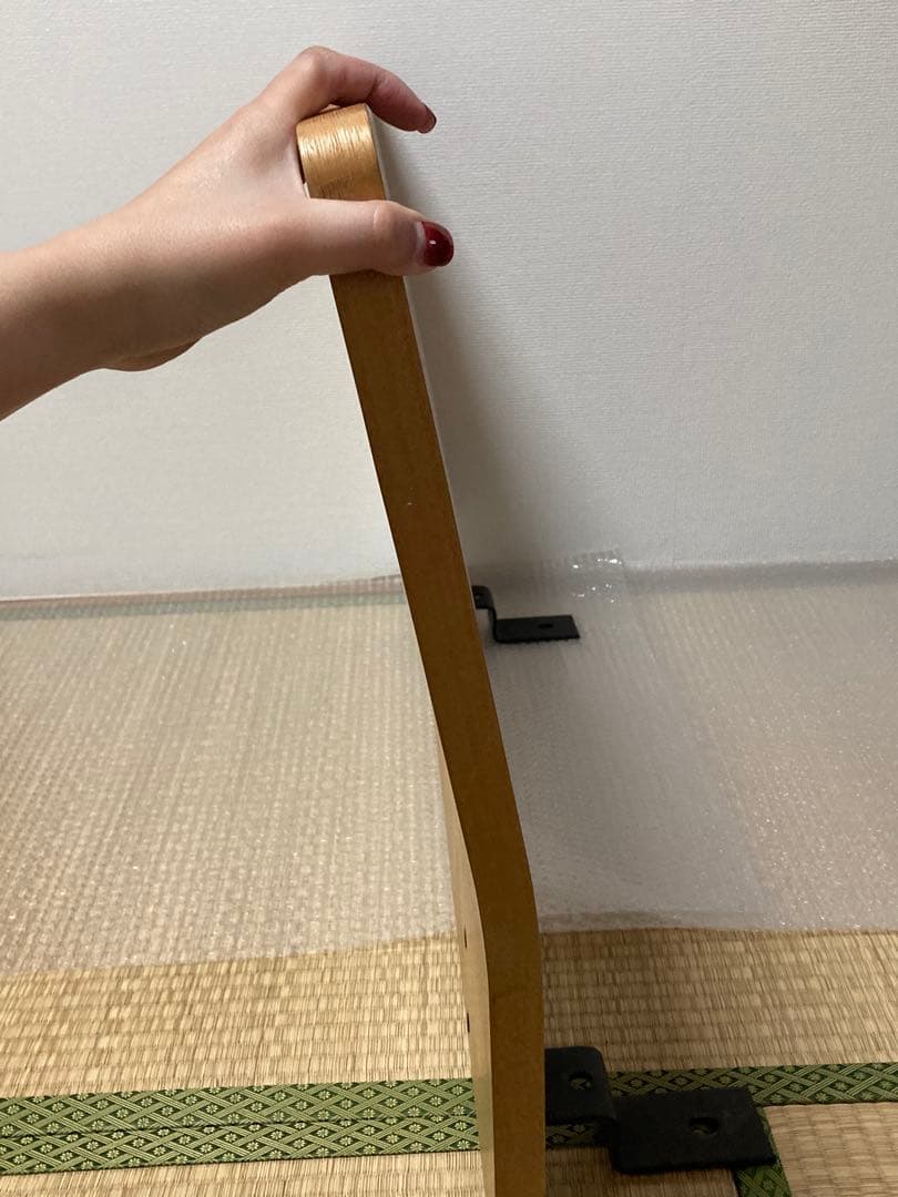 MUJI シングルベッド（ヘッドボード付）