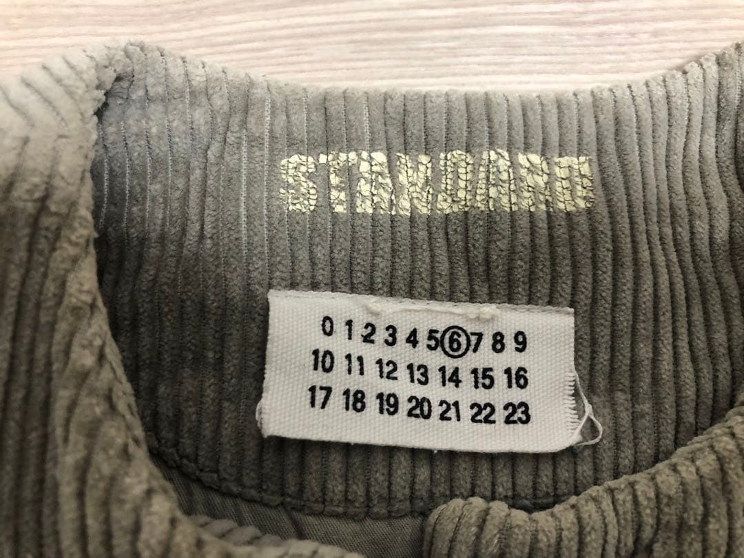 u*u様 希少品メゾンマルタンマルジェラ⑥コーデュロイブルゾンコートマフラー付き