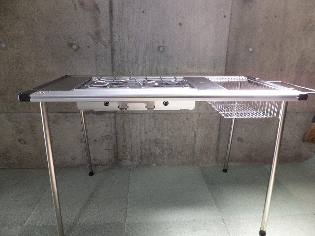 ステンボックスハーフユニット & メッシュトレー 1unit 深型 スノーピーク