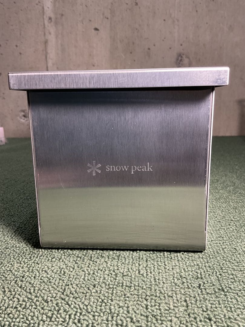 ステンボックスハーフユニット & メッシュトレー 1unit 深型 スノーピーク