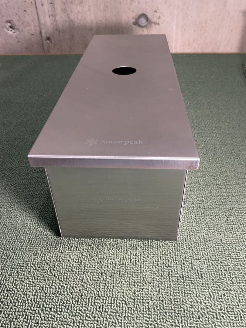 ステンボックスハーフユニット & メッシュトレー 1unit 深型 スノーピーク