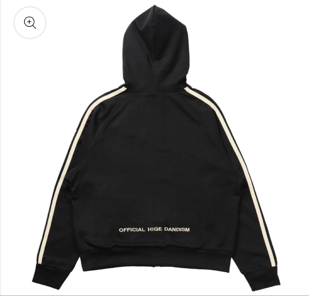 Official髭男dism Rejoice ジップアップパーカー ブラック