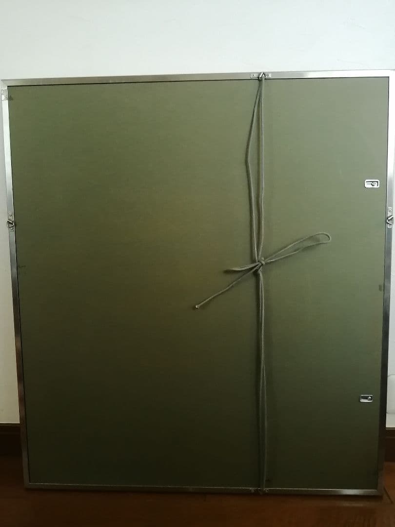 作家物 迫力 紫陽花 アジサイ 絵 絵画 72×64cm