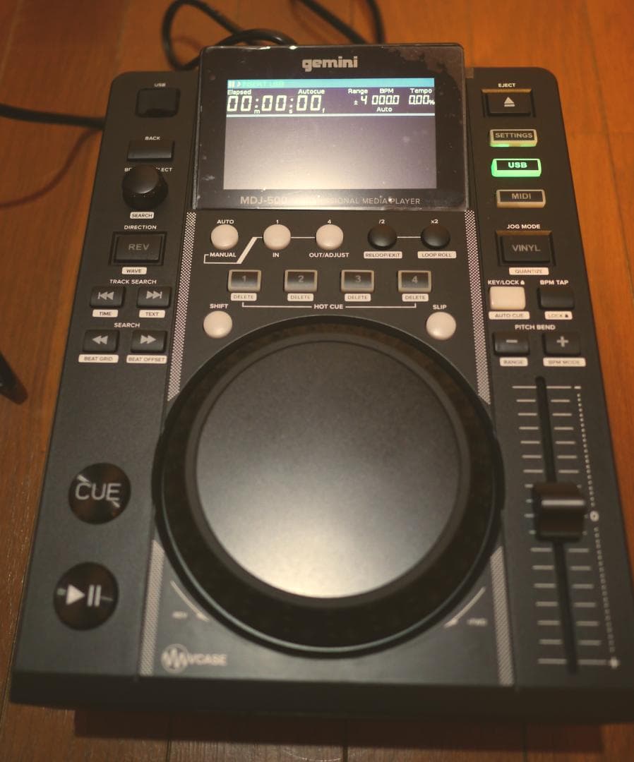 Gemini MDJ-500 / USBDJプレーヤー