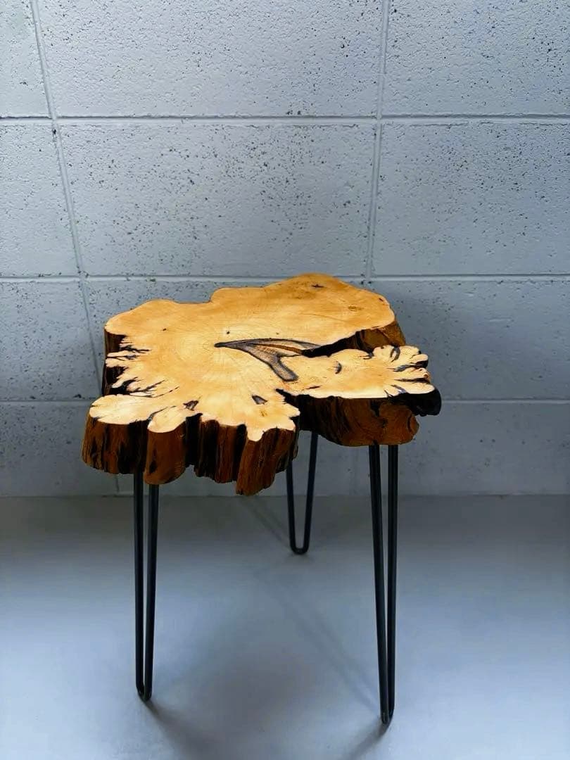 自然木サイドテーブル