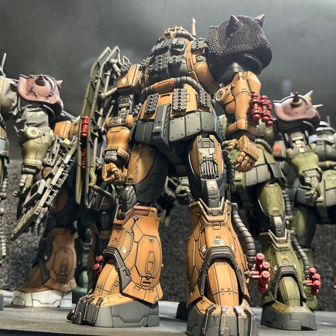 ガンプラ完成品　復讐のレクイエム　ザク　6体SET