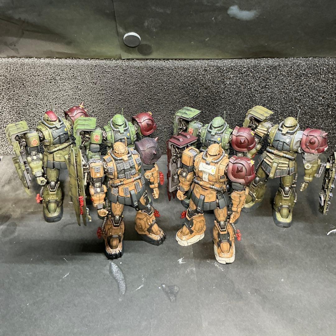 ガンプラ完成品　復讐のレクイエム　ザク　6体SET