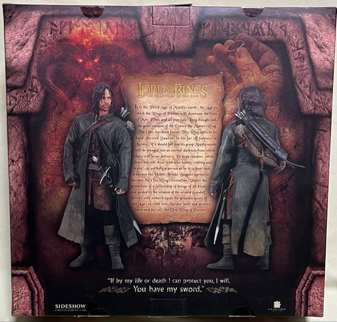サイドショウ限定版　ロードオブザリング　アラゴルン　1/6スケール