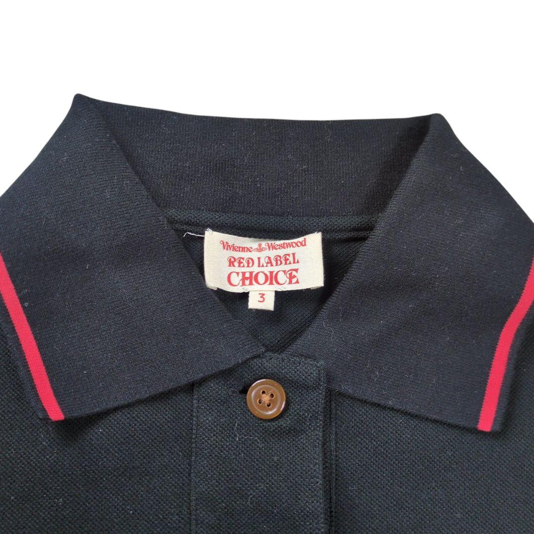 【美品】ヴィヴィアンウエストウッド オーブ刺繍 鹿の子 ポロシャツ