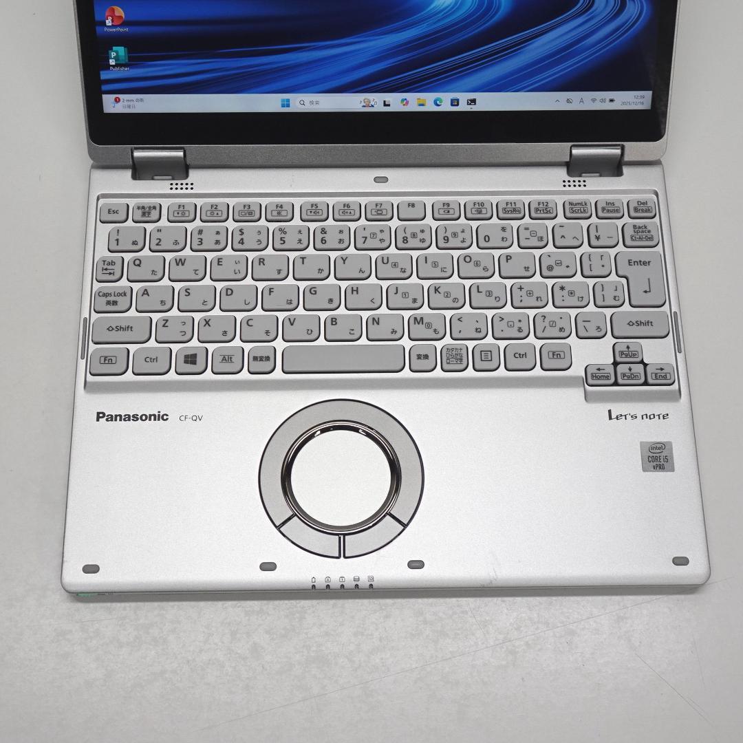 Windowsノート本体 Panasonic QV9 i5 10310U 16G 256GB Office