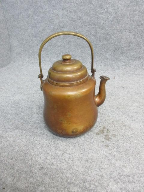 アンティーク古銅薬缶 [B26520]