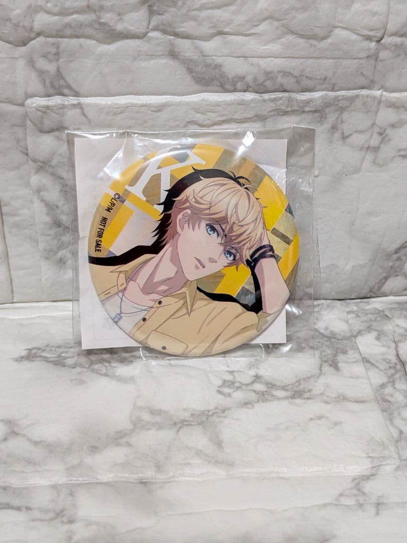 恋とプロデューサー Blu-ray＆DVD アニメイト特典缶バッジ キラ