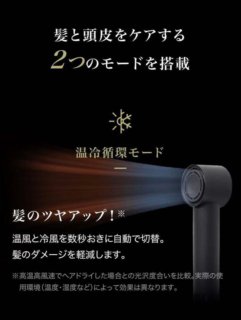 ニトリ　高濃度マイナスイオン　ヘアケアドライヤー　NY281 DGY