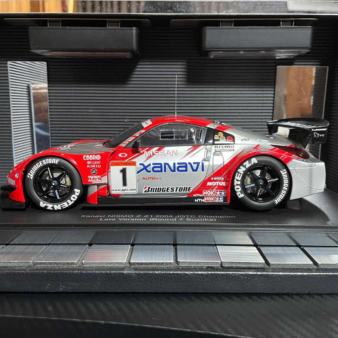 未展示品　オートアート1/18 Xanavi NISMO Z 2004 JGTC