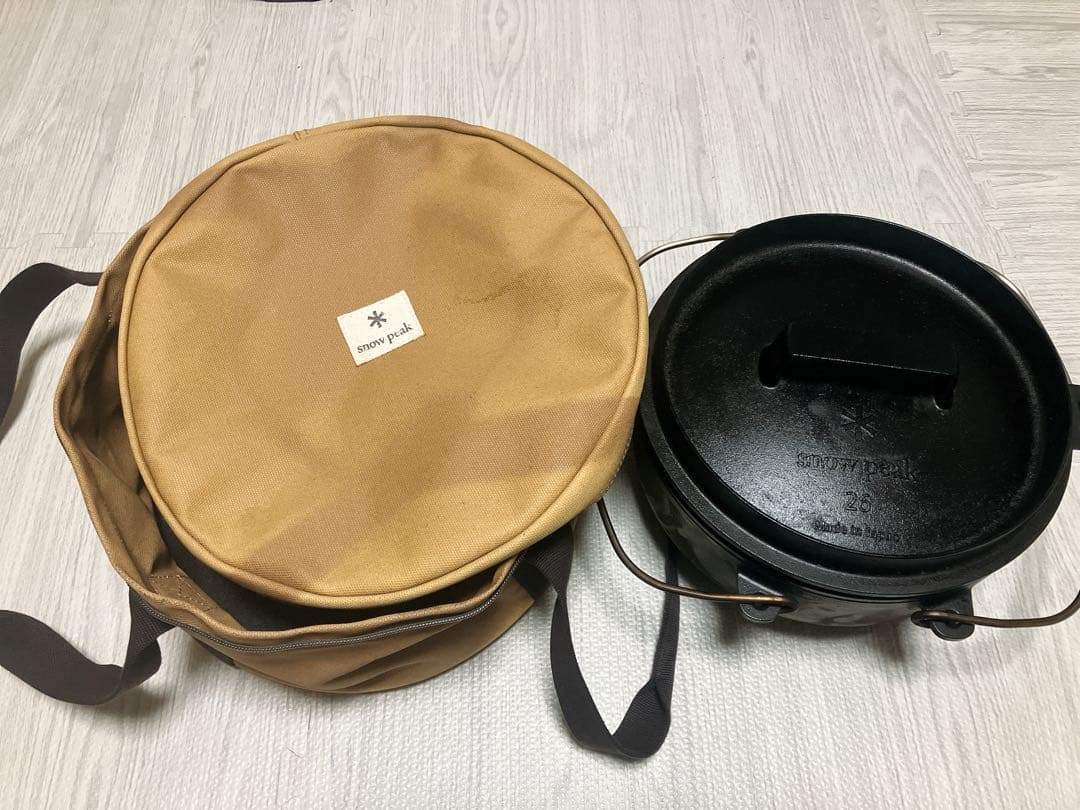 ダッチオーブン　スノーピーク