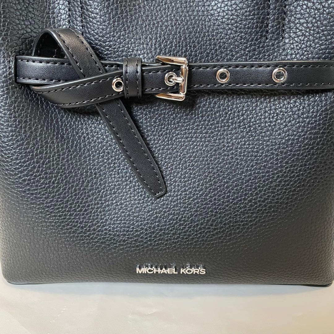MICHAEL KORS レザーハンドバッグ 黒 2way