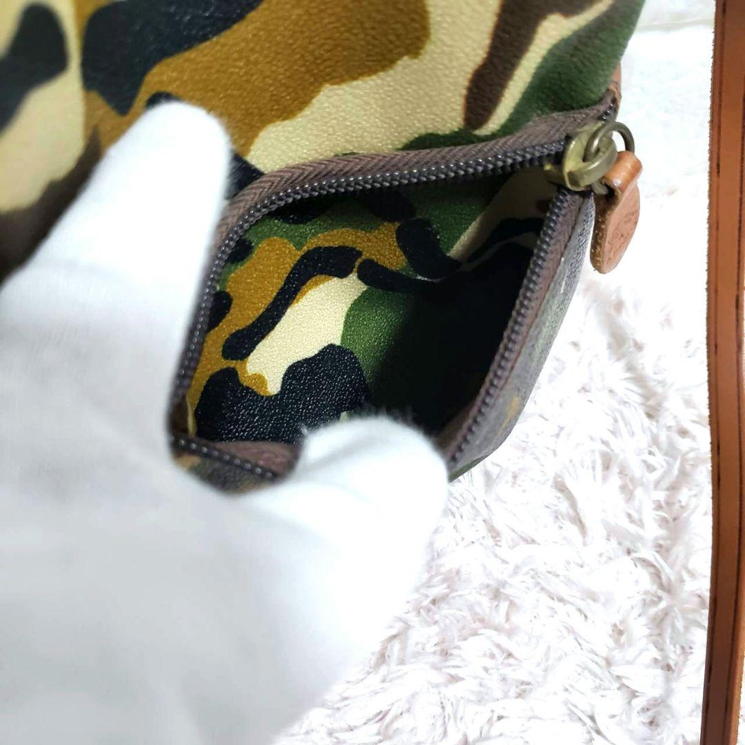 IL BISONTE イルビゾンテ カモフラ 限定 クロスボディショルダーバッグ