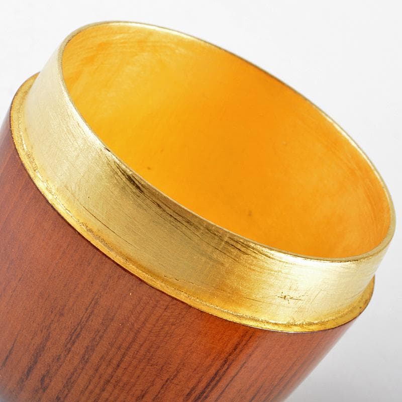 茶道具　中光塗物　中谷光哉作　ふきうるし　内金箔　大棗　書付箱　C　R5821