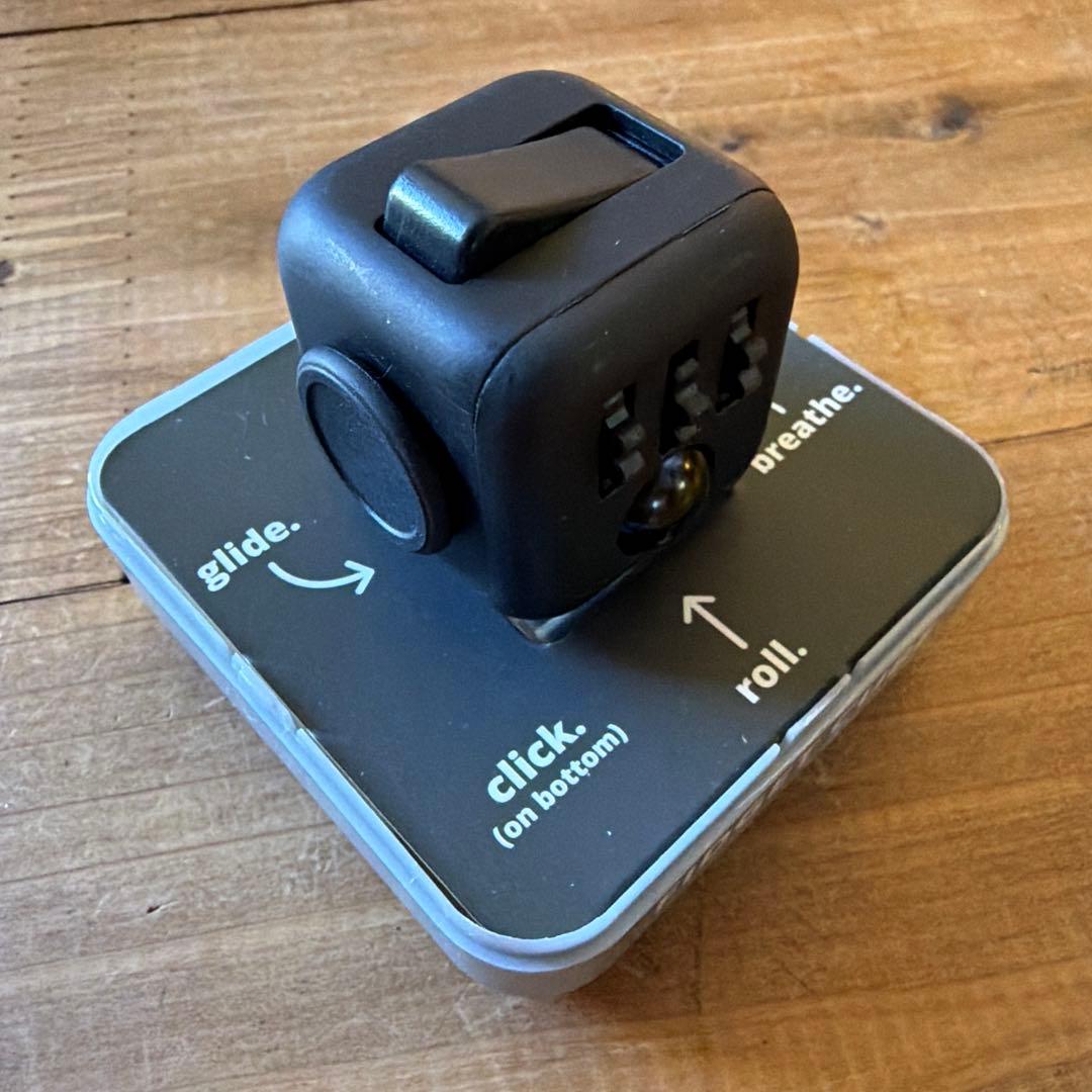 Fidget Cube 2個セット グレー ブラック