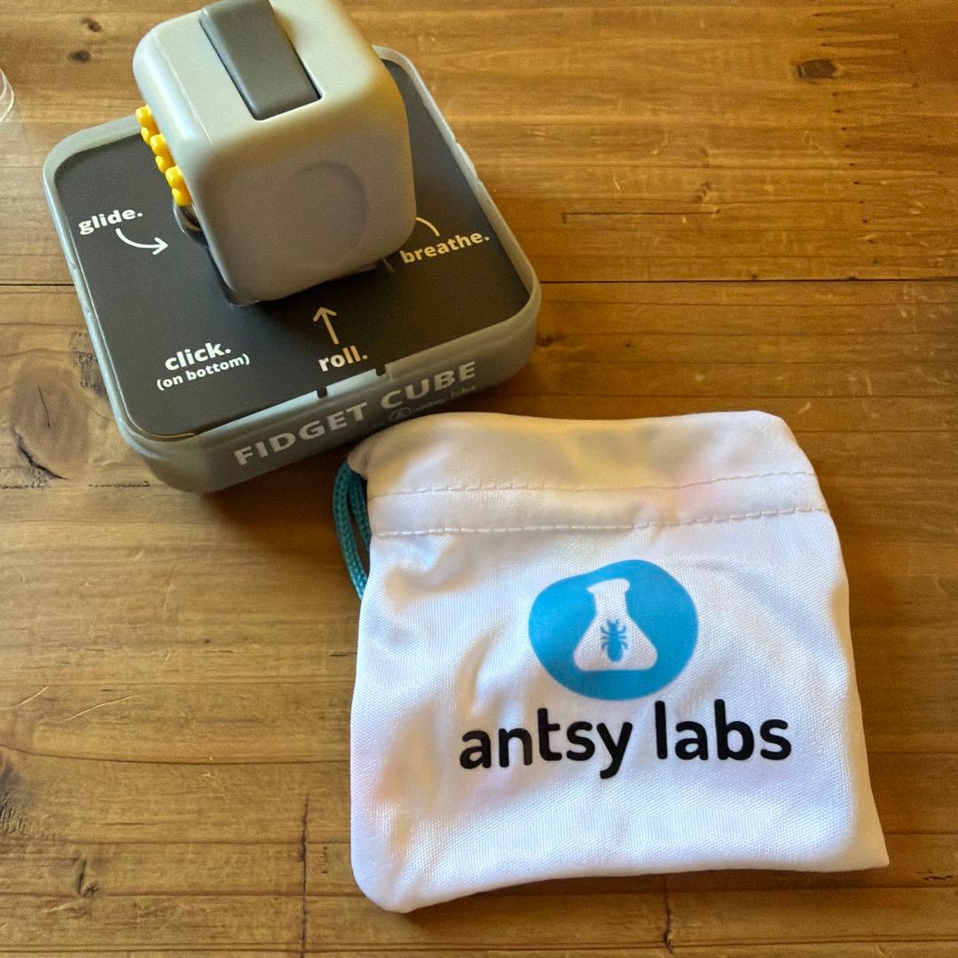 Fidget Cube 2個セット グレー ブラック