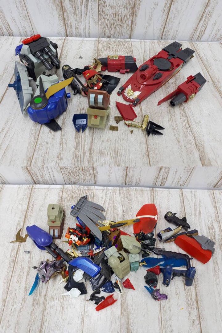 写真8枚 元祖SDガンダム 聖機兵物語 など？　大量　ジャンク扱い