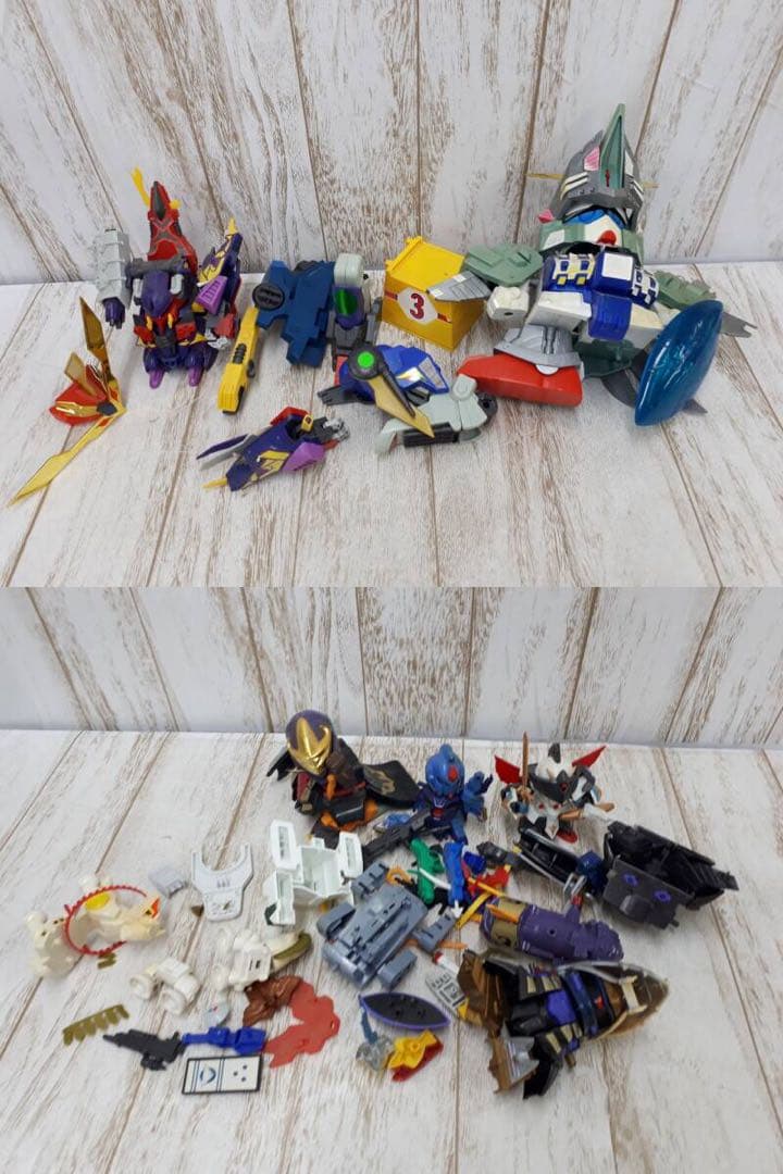 写真8枚 元祖SDガンダム 聖機兵物語 など？　大量　ジャンク扱い