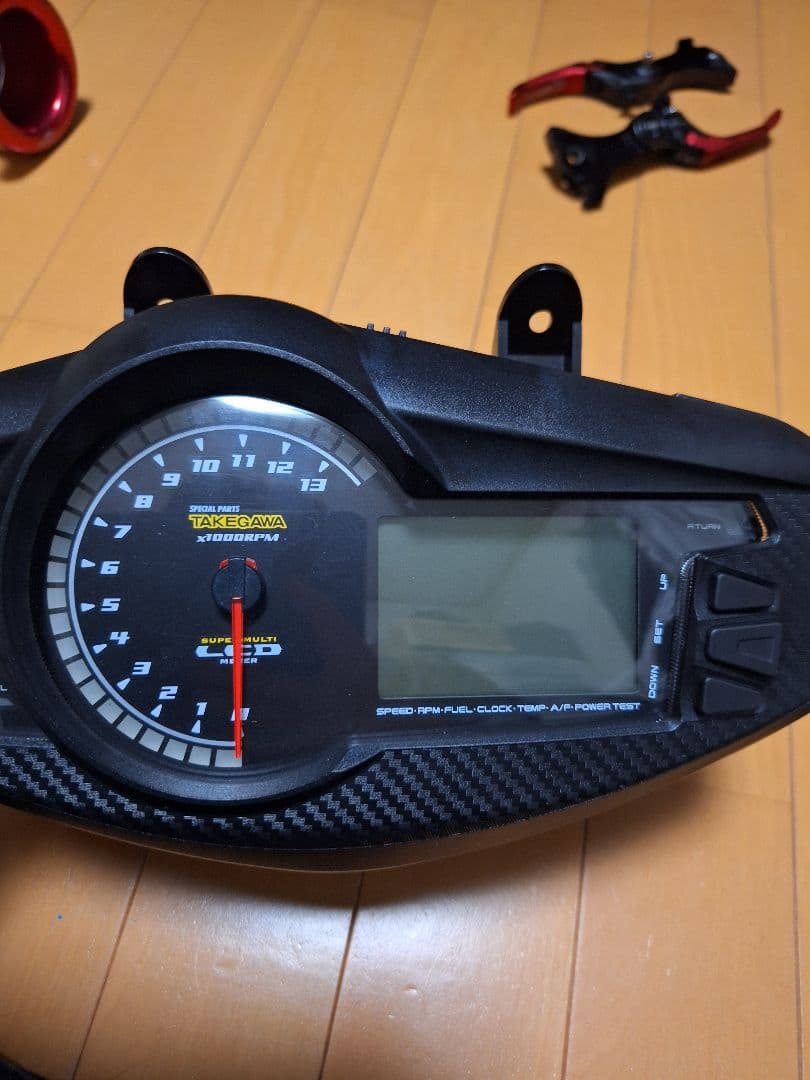 シグナスx 武川 デジタルメーター