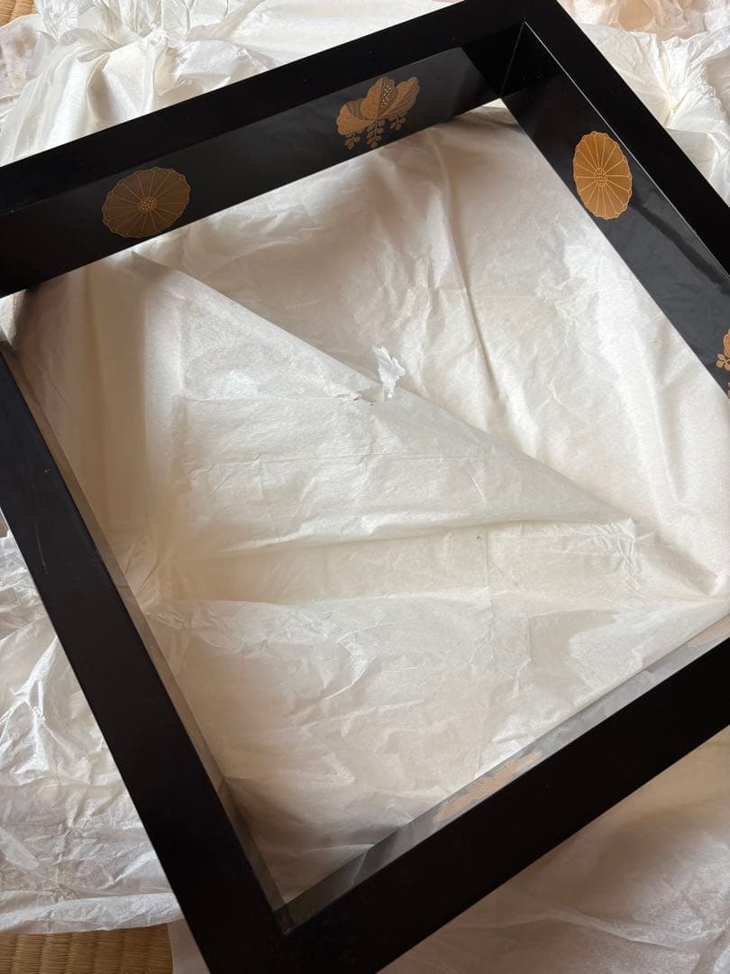 炉縁　茶道具 祐哲　高台寺蒔絵