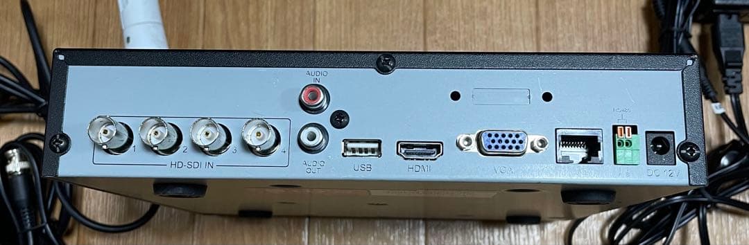 塚本無線 防犯カメラ1台とHDD録画機セット WTW-DH622