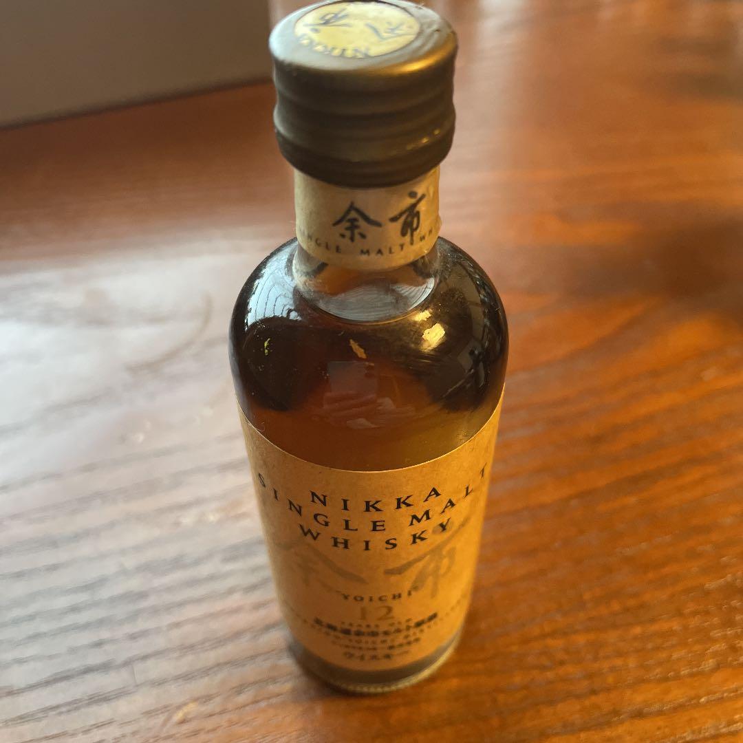 ウイスキーミニボトル　余市　12年