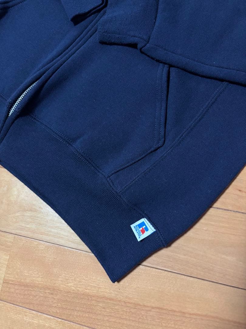 SO NAKAMEGURO フルジップパーカー ネイビー