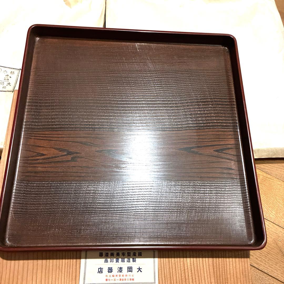 輪島塗 ‼️国産堅牢美術漆器‼️ 10枚セット昭和レトロ、ビンテージ、大岡漆器店、