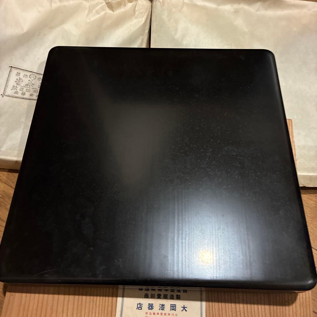 輪島塗 ‼️国産堅牢美術漆器‼️ 10枚セット昭和レトロ、ビンテージ、大岡漆器店、