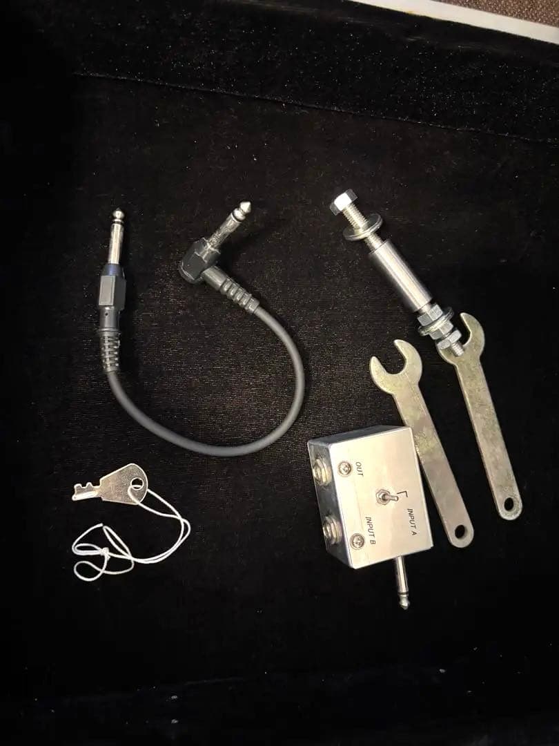 ダブルネックエレキギター&ベース サンバースト