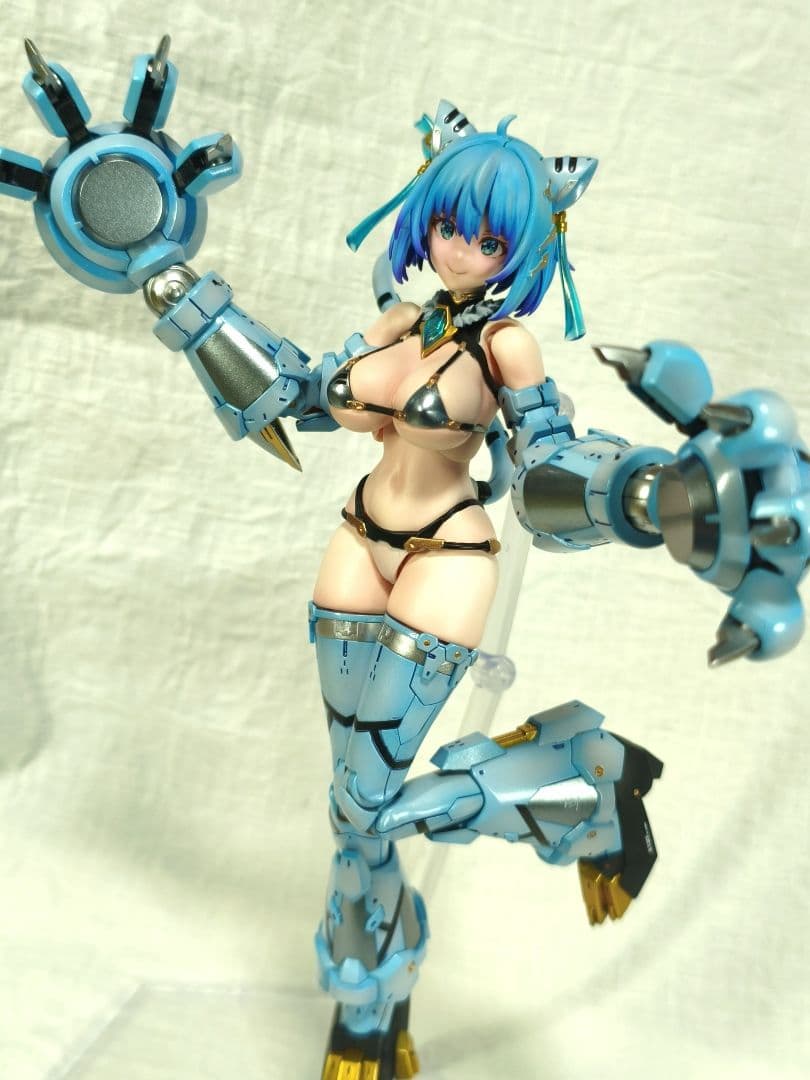 ト*ム様 PLAMAX　ソフィア・F・シャーリン　 虎アーマー　塗装完成品