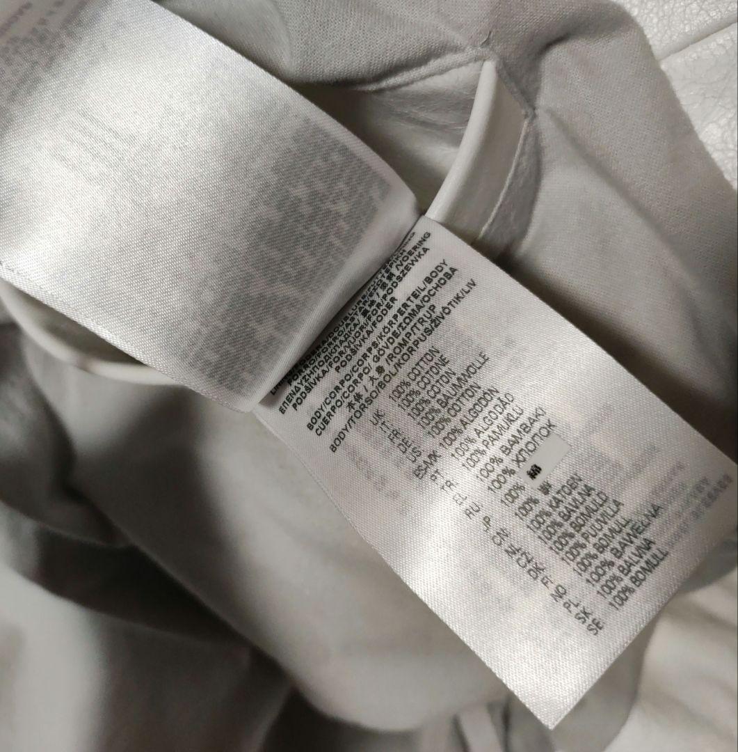 DIESEL 中華新年モデル クラック加工 ホワイト レザー ジャケット