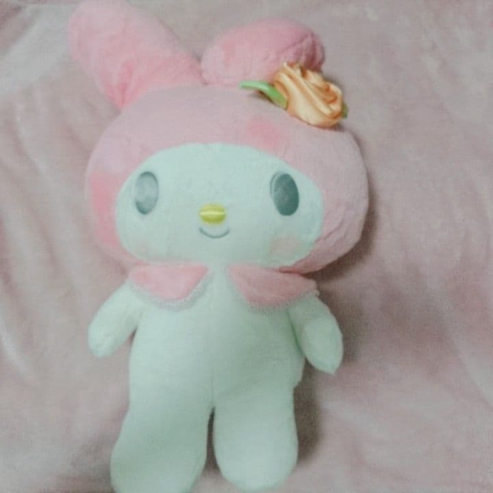 激レア 希少 マイメロディ ローズガーデンデザインシリーズ 抱きぐるみ