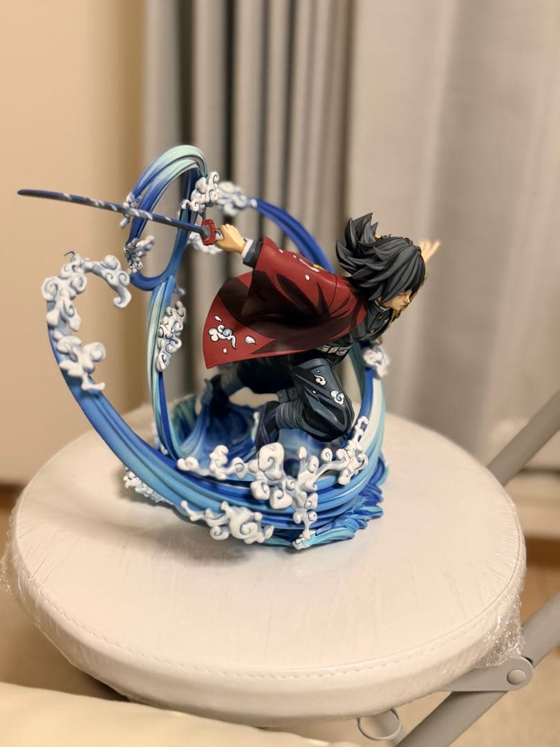 鬼滅の刃 アニプレックス1/8スケールフィギュア　富岡義勇　リペイント＋映画特典